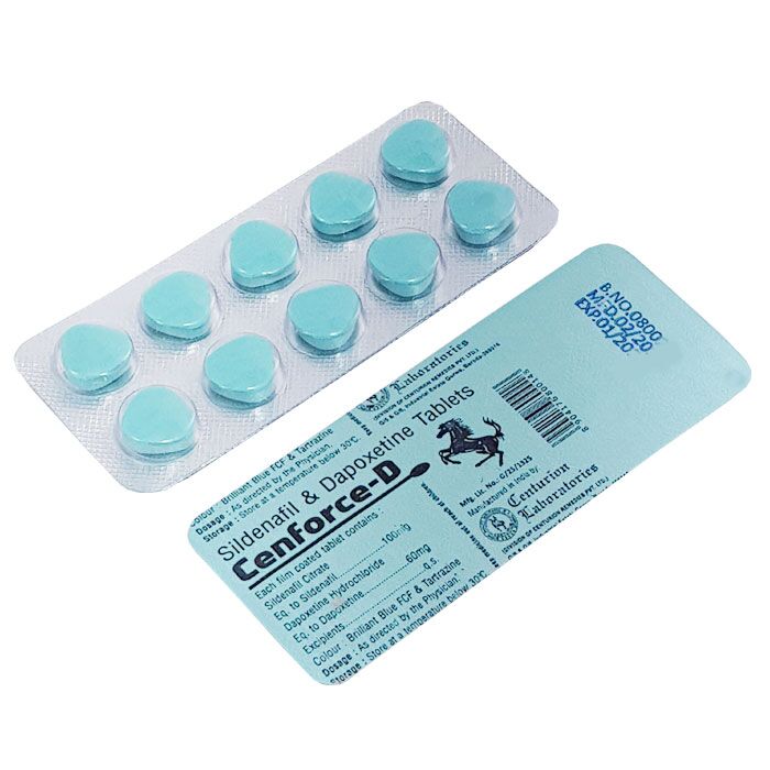 Cenforce D 160mg dual-action tablets – Treatment for ED and premature ejaculation