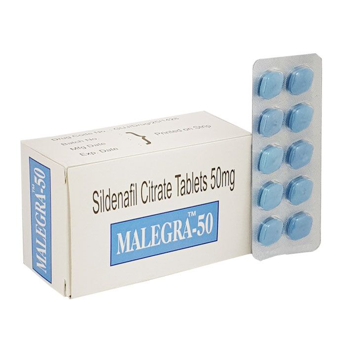 Malegra 50mg Tablet - Image 1