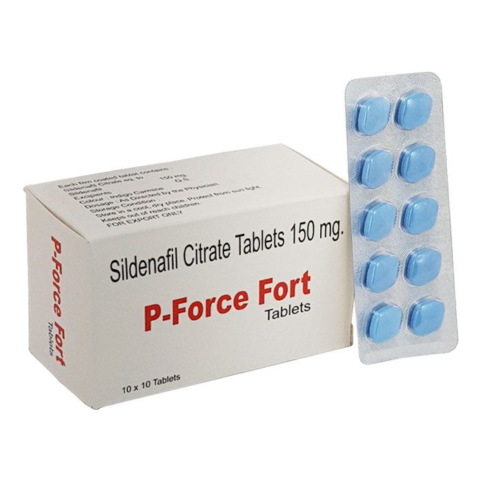 Sildenafil tablets branded as P-Force Fort