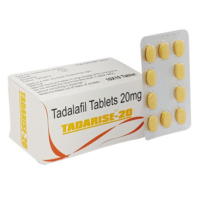Tadarise 20mg Tablet - Image 1