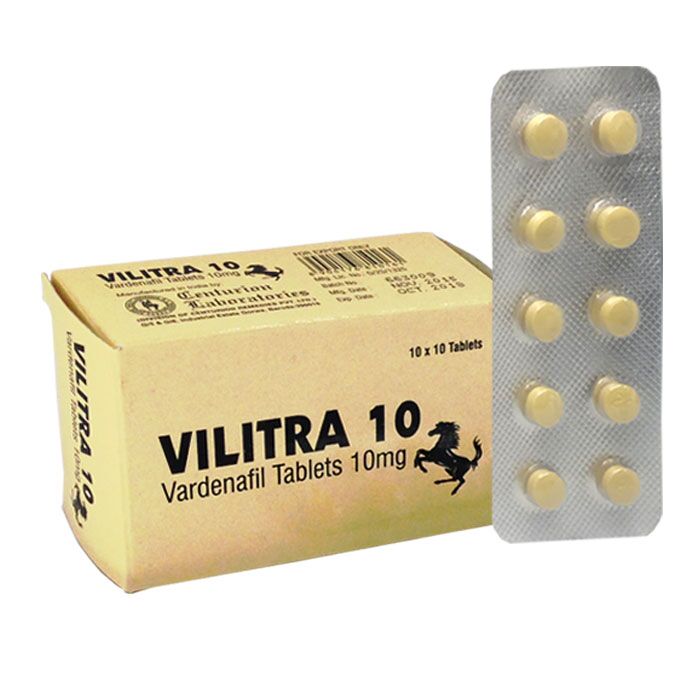 vilitra-10 Vilitra 10mg Tablet packaging by ScriptChemist